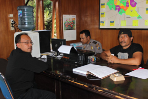 saat-buat-LP-di-Polres-Karo