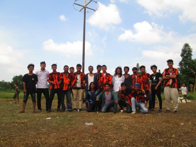 Panitia HUT RI ke-69 berfose usai acara.   SUMBER | KRISTOP