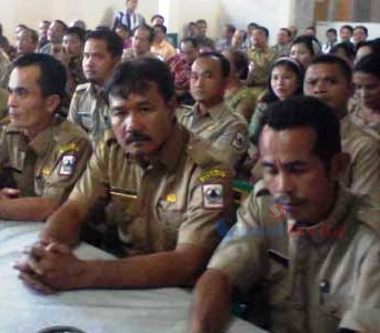 Sejumlah Camat yang dilantik. SUMUT BERITA | SUDIRMAN MENDROFA