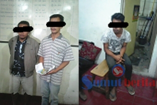 Ketiga jurtul togel yang diamankan Polisi.