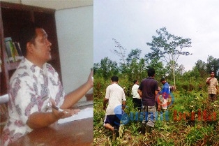 Camat Sibolangit dan tanah yg diduga dijual 1,2 Milyar.