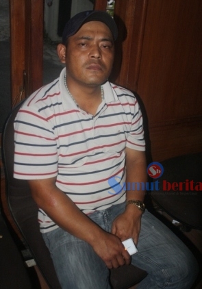 Martinus Munthe, korban 'kekerasan' oknum personil Direktorat Lalu Lintas Satuan Patroli Jalan Raya (PJR) Poldasu, Bripka Efendy Iswanto Munthe alias Ham Raja. SUMBER/dok