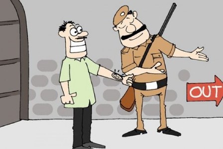 Ilustrasi tahanan kabur. SUMBER/net