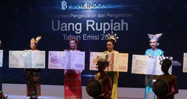 Peresmian, pengeluaran dan pengedaran uang rupiah tahun emisi 2016. SUMBER/int